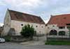 Tvrz Horní Kounice - pohled na sýpku - původně gotický palác tvrze - od severovýchodu