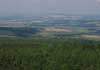 Hrad Radyně - výhled z hradu do okolí směrem na Plzeň Hrad Radyně - výhled z hradu do okolí směrem na Plzeň