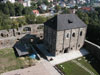 Chebský hrad - pohled z Černé věže na hradní kapli