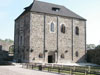 Chebský hrad - celkový pohled na hradní kapli od jihozápadu