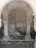 Chebský hrad - interiér přízemí hradní kaple