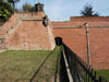 Chebský hrad - nároží barokního jihozápadního bastionu