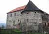 Hrad Švihov - severozápadní, tzv. Červená bašta a severní palác od severozápadu