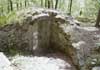 Hrad Rychleby - druhotně osazený portálek vstupu z předhradí do parkánu (druhá hradní brána) Hrad Rychleby - druhotně osazený portálek vstupu z předhradí do parkánu (druhá hradní brána)
