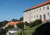 Hrad Rožmberk - východní průčelí zámku od jihu