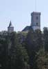 Hrad Rožmberk - celkový pohled na hrad od západu