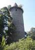 Hrad Rožmberk - bergfrit původního horního hradu