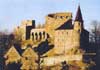 Hrad Velhartice - celkový pohled na hrad od severovýchodu