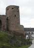 Hrad Velhartice - hradní palác (Rajský dům) od jihu