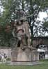 Pevnost Vyšehrad - sousoší Libuše a Přemysla od J. V. Myslbeka