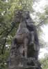 Pevnost Vyšehrad - socha sv. Václava od J. J. Bendla z roku 1678, detail