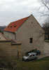 Pevnost Vyšehrad - východní průčelí bývalého purkrabského paláce