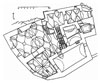 Hrad Vildštejn - půdorys přízemí hradu dle zaměření SÚPP z roku 1967
