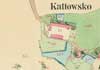 Tvrz Katovsko - situace dvora na mapě stabilního katastru z roku 1837