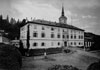 Zámek Lysice - zámek na dobové fotografii z roku 1888