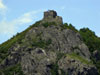 Hrad Košťálov - celkový pohled na hrad od jihu