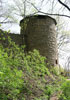 Zámek Náchod - věž městské fortifikce pod zámkem, na jižní straně Zámek Náchod - věž městské fortifikce pod zámkem, na jižní straně