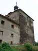 Tvrz Malešov - věžovitý palác tvrze od jiovýchodu